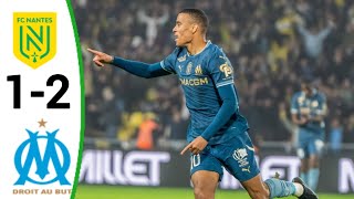 Nantes vs Marseille 12 Mason Greenwood Goal All Goals and Extended Highlights [upl. by Grimona]