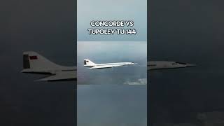 Concorde VS Tupolev Tu 144 🤨😂 aviation concorde tupolev tu144 goofyahh plane [upl. by Tiny]