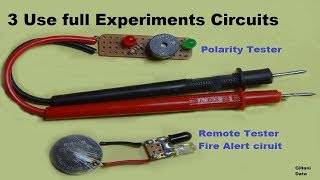 3 Simple Experiments Circuits [upl. by Alioz]