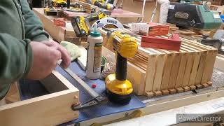 Langstroth 10 Frame Beehive Assembly Jig [upl. by Melli]