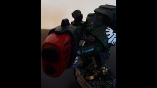 Sideshow Collectibles Warhammer 40000 Brother Rhamiel of the Dark Angels Space Marine Statue [upl. by Ellevehs329]