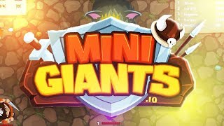 Minigiantsio Max Level Evolution World Record Max Level New IO Game  Tips Tricks amp Strategy [upl. by Eelsew]