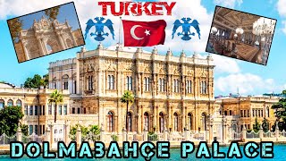 ❤️Most Beautiful Palace in Istanbul Turkey 🇹🇷  Dolmabahce Palace  Dolmabahçe Palace  FRKinfo [upl. by Annaierb]