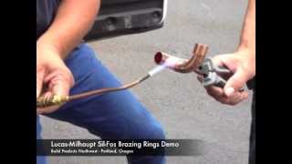 SilFos® Brazing Rings Demo [upl. by Aivax555]