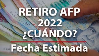 RETIRO AFP 2022  Aprueban retiro de 4 UIT S 18400 ¿Qué falta ¿Cuándo se podrá retirar [upl. by Gundry]