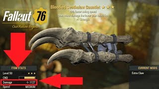 The Most OP Fallout 76 Build  Bloodied Unarmed [upl. by Edelson]