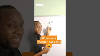 When your maths teacher does this 😄😄 mathskit funmaths funnymath logarithms gpadlearnmaths [upl. by Bowyer]