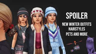 SPOILER  New Winter Outfits Pets Hairstyles amp More  SSO Secrets [upl. by Ahsiram]