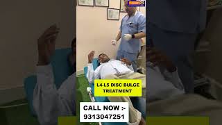 L4 L5 DISC BULGE TREATMENT  Chiropractic Treatment in Subhash Nagar Delhi  Dr Varun  9313047251 [upl. by Bernhard]