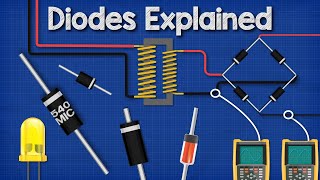 Diodes Explained  The basics how diodes work working principle pn junction [upl. by Calista]