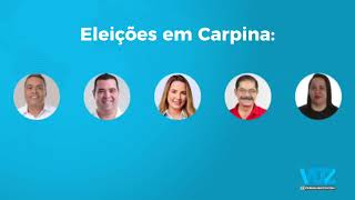 Eleições 2024  Carpina  Voz de Pernambuco [upl. by Palila]