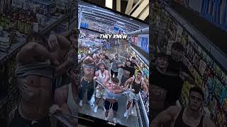 Bodybuilders Found A Camera in Store shorts [upl. by Nosa]