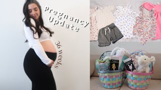 36 Week Pregnancy Update toddler clothing haul  more  SAHM ditl vlog [upl. by Kantos]