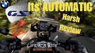 BMW 1300 GS GSA Automatic Shift assist Review Harsh Truths and Honest  BMW 1300 ASA gearbox [upl. by Intihw]