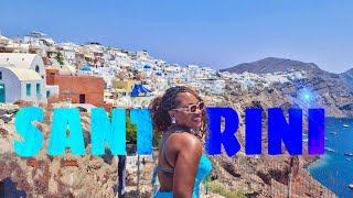 Holiday Vlog  Santorini Greece [upl. by Ahseenat]