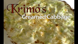 Delicious Krimos Creamed Cabbage [upl. by Holmes]