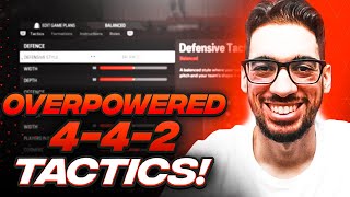 442 FORMATION amp CUSTOM TACTICS  FC 24 ULTIMATE TEAM [upl. by Montanez]