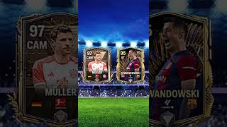 🇩🇪 Muller vs Lewandowski 🇵🇱  fcmobile fifamobile easports fifa fifa23 footballgame vs [upl. by Cyler164]