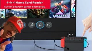 Nintendo Switch Docking Station  MultiGame Reader [upl. by Cerell299]