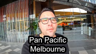 Pan Pacific in Melbourne Hotel Room Tour [upl. by Nowyt37]