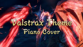 MH Rise SilverWinged Star Crimson Glow Valstrax Theme  Piano cover sheets in description [upl. by Gay]