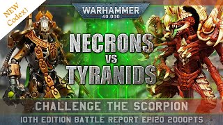 NEW CODEX Tyranids vs Necrons Warhammer 40K Battle Report 10th Edition 2000pts CTS120 [upl. by Twila]