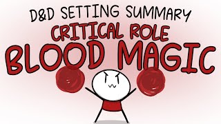 DampD blood magic and how to use life juices to your advantage [upl. by Karlan480]