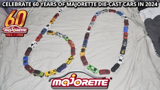 Majorette 60th Anniversary 2024  All of My 40 Majorette 164 Diecast Cars in My Collection [upl. by Cindelyn]