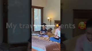 Leisha Saesha Travel blog travel moments with family 🥰🥰 leisha cute saesha [upl. by Namra125]