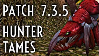 WoW Guide  New Hunter Pet Tames  Patch 735 [upl. by Annor]