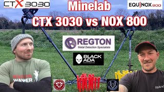 Minelab Showdown CTX 3030 VS Nox 800 Metal Detecting Challenge Norfolk Best Minelab Machines Part 1 [upl. by Boutis]