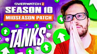 Overwatch 2 Midseason Patch Notes  Tank Buffs New Ranked Updates [upl. by Patrica]