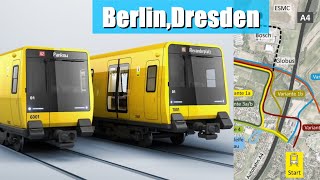 News Neue Streckenverlängerung in Dresden Verzögerung bei Neuer Berliner UBahn [upl. by Arhoz]