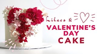 Valentines Day Cake Flowers  Sugar Flower Bouquet  Finespun Cakes [upl. by Ewnihc931]