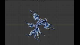 Glaucus Atlanticus Blender Animation [upl. by Cathey694]