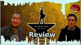 Hamilton Review Victoria Palace Theatre West End London [upl. by Novick]