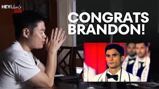 LIVE REACTION  Brandon Espiritu places third in Mister Supranational 2024 [upl. by Huberto]