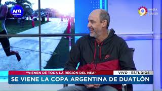 SE VIENE LA COPA ARGENTINA DE DUATLÓN  NOTICIERO 9 [upl. by Atrice832]