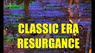 ⚡️CLASSIC ERA Vanilla WoW resurgence continues  Whitemane SERVER TOUR  w Commentary⚡️ [upl. by Paddie]