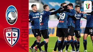 Atalanta 31 Cagliari  Atalanta cruise to quarterfinal spot  Coppa Italia 202021 [upl. by Feliza240]