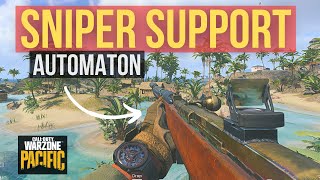 This NEW Automaton SniperSupport Loadout Is Incredible  Warzone Class Setup [upl. by Rednasela677]