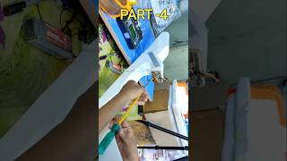 Diy remote control plane part4 diy rcplane howtomake shorts [upl. by Yragerg971]