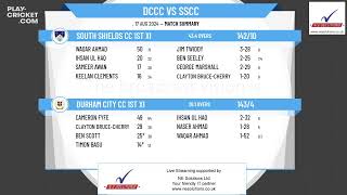 Durham City CC 1st XI v South Shields CC 1st XI [upl. by Richelle]