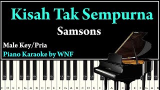 Samsons  Kisah Tak Sempurna Karaoke Versi Pria [upl. by Mohammed]