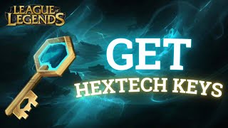 How to Get Hextech Keys in League of Legends 2024 [upl. by Ardnuhsed587]