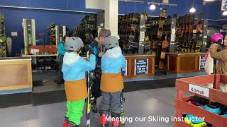 Snowfactor Braehead Glasgow  Our experience Skiing at Snowfactor located inside Xsite Glasgow [upl. by Prudhoe]