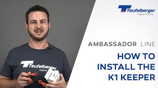 How to install the K1 Keeper  Teufelberger Ambassador Line [upl. by Luke]