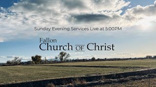 Fallon Church of Christ  Evening Services 111024 [upl. by Ibot]