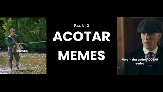 ACOTAR Memes Part 2  ACOTAR TikToks [upl. by Ailedo]