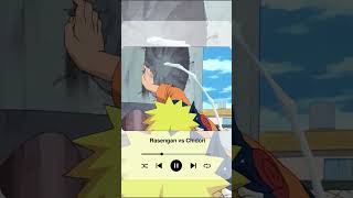 Rasengan vs Chidori Naruto vs Sasuke Eng dub naruto narutoshippuden [upl. by Ediva603]